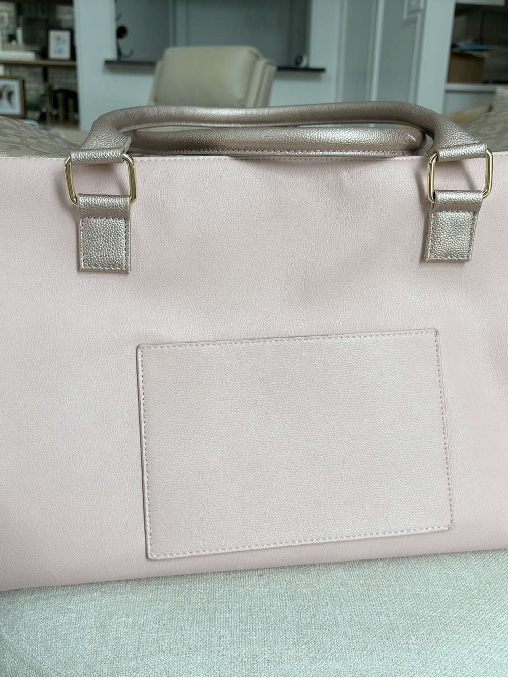 Adorable Hollis Lux Weekender Bag, Blush & Rose Gold - Picture 4 of 12